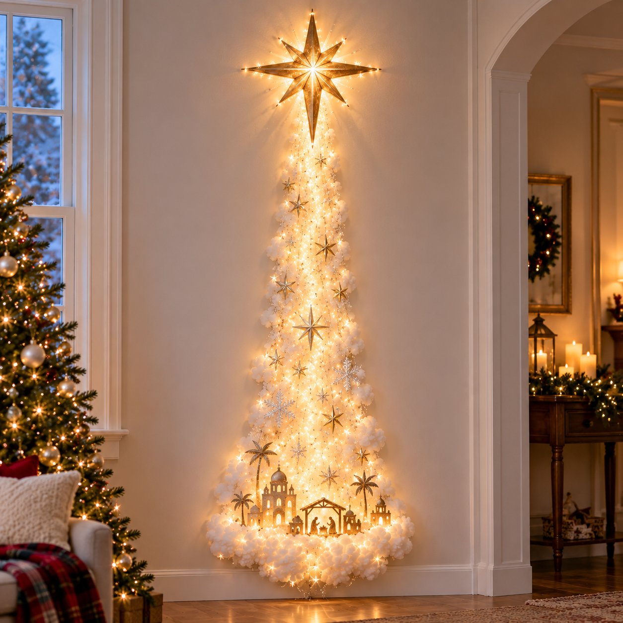 🎅Christmas Magic Trail Wall Light - A Little Christmas Magic, Right on Your Wall✨