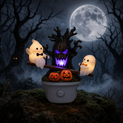 🔥 49% OFF🔥 - 👻 Halloween Ghost Tree LED Night Light