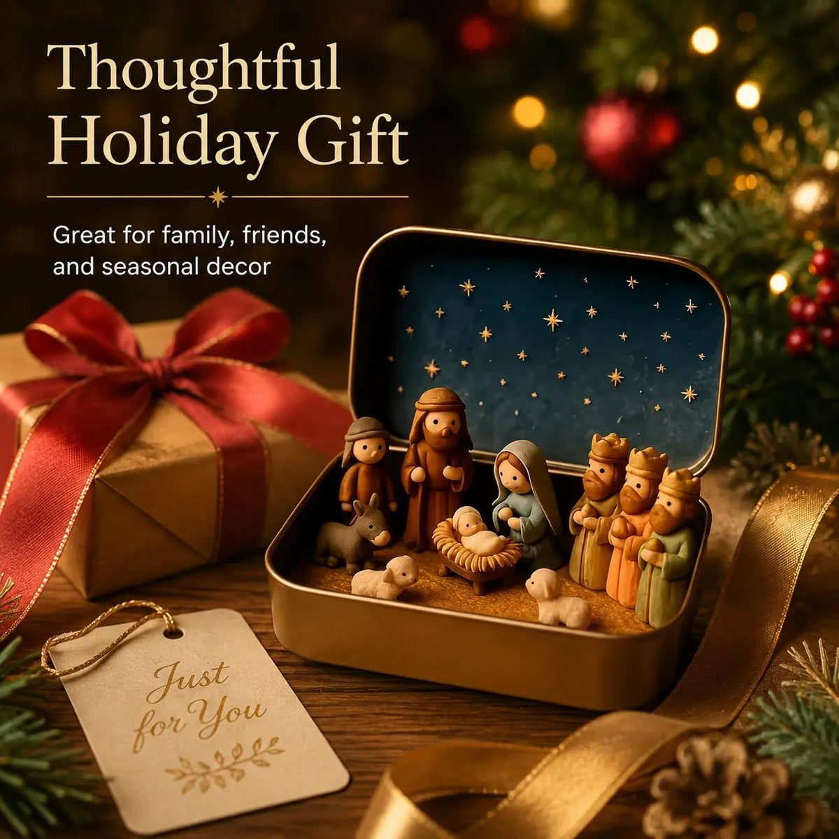 ✝️ Little Bethlehem™ – Pocket Nativity Scene Set ✝️