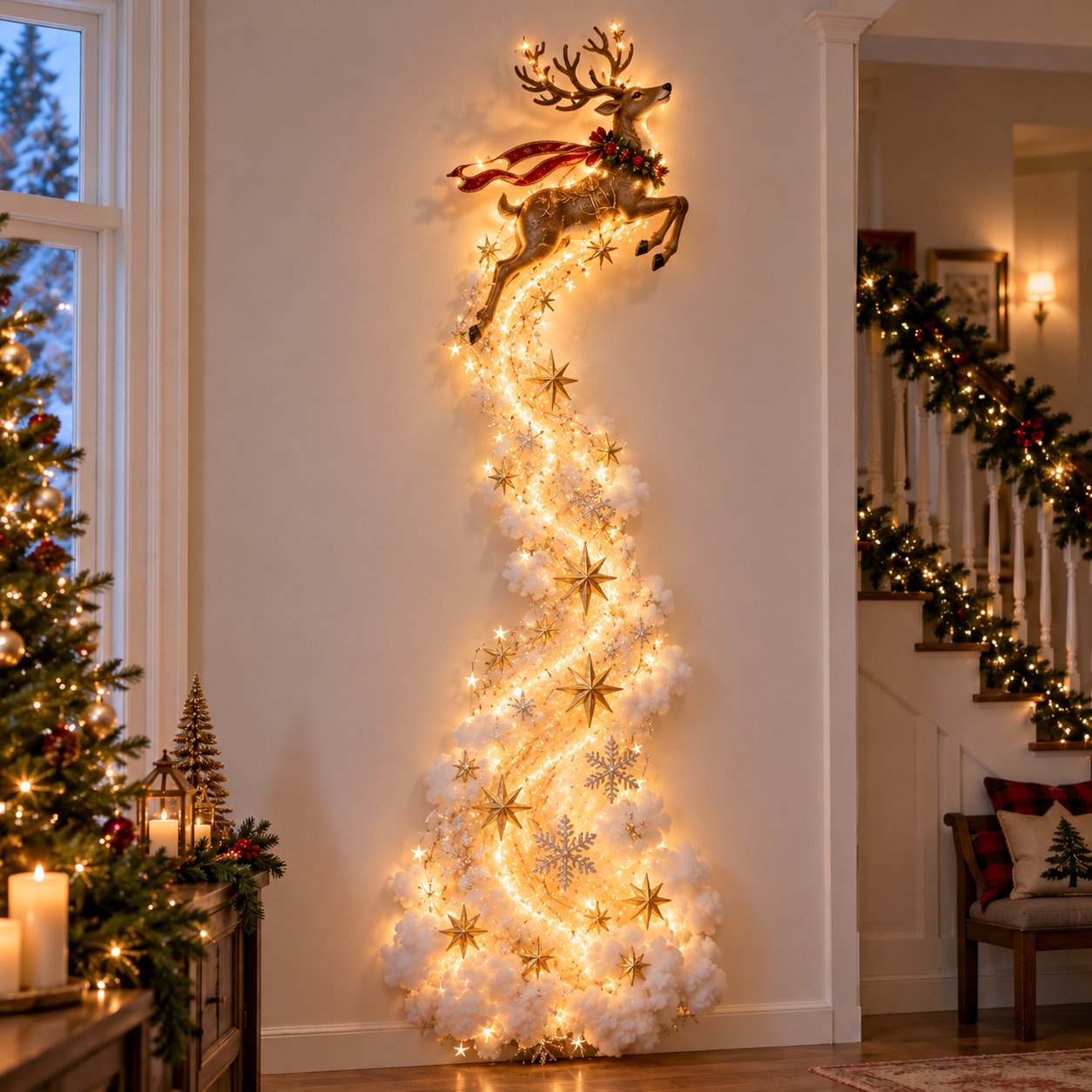 🎅Christmas Magic Trail Wall Light - A Little Christmas Magic, Right on Your Wall✨
