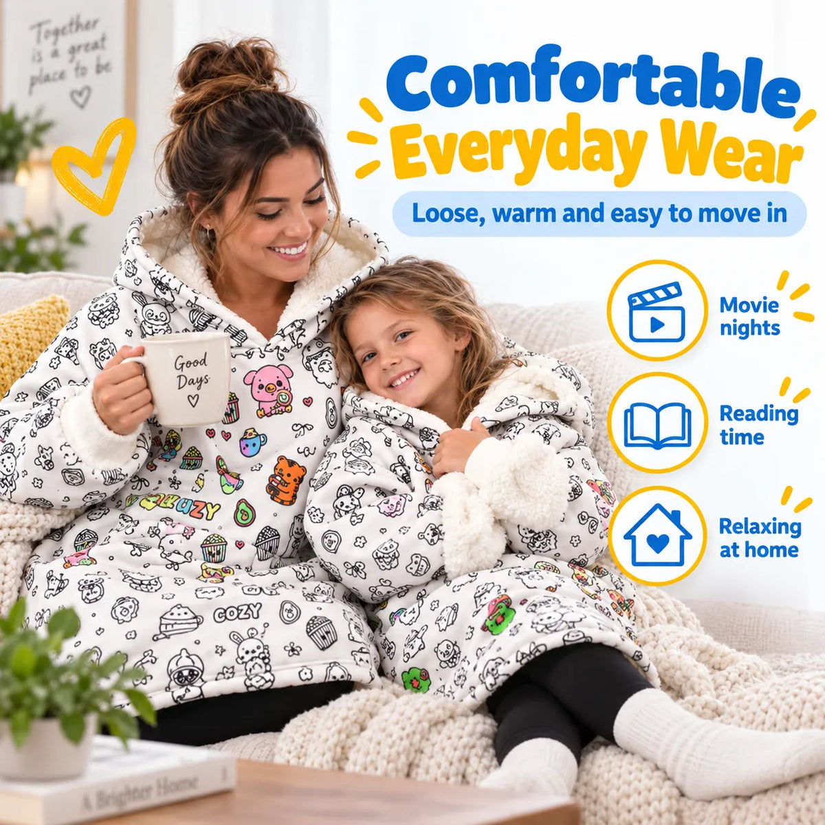 🎨🛌 Doodle Pajamas — Create Your Own Cozy Style & Make Every Night More Fun!