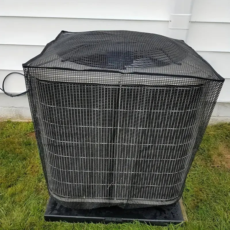 ⏳ Last day save 49%-❄️-Heavy-Duty Mesh AC Cover – All-Season Outdoor Protection