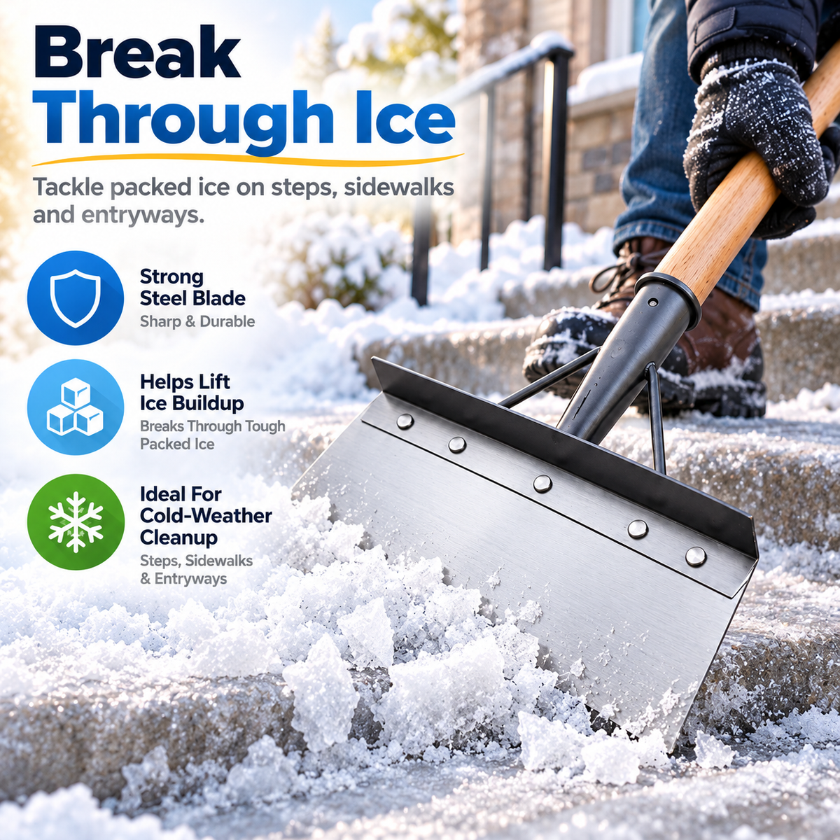🔥Last Day 49% OFF⚒️All-Season Snow Removal & Garden Tool