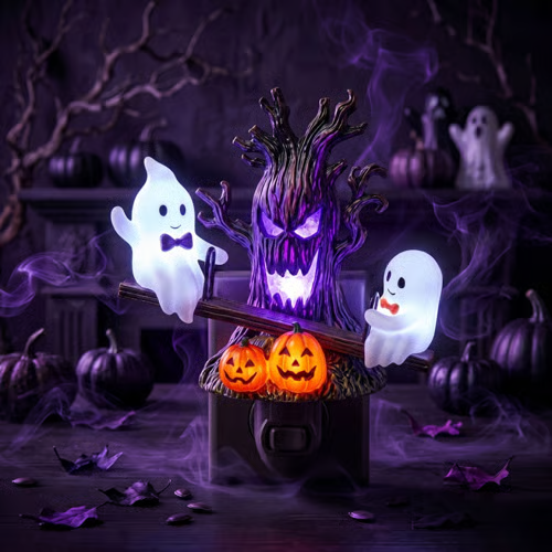 🔥 49% OFF🔥 - 👻 Halloween Ghost Tree LED Night Light