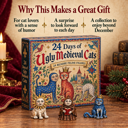 🐈🏰 24 Days of Ugly Medieval Cats