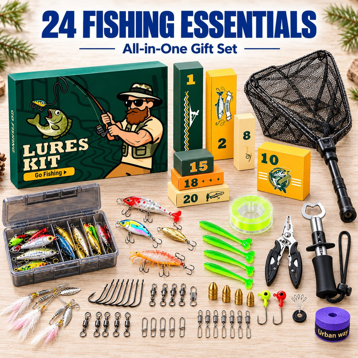 49% OFF🎣 Angler’s Christmas Advent Calendar – 24 Days of Fishing Surprises🎁