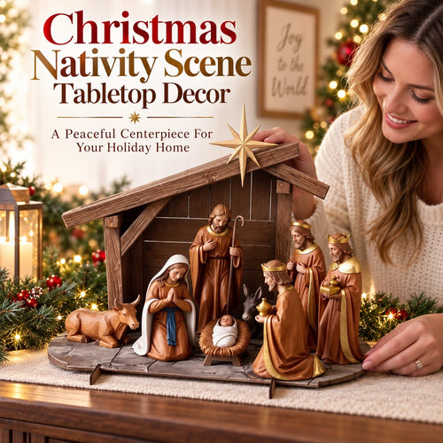 ✝️Christmas Nativity Scene Decor  | Bring The True Meaning Of Christmas Home