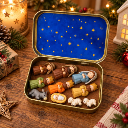 ✝️ Little Bethlehem™ – Pocket Nativity Scene Set ✝️