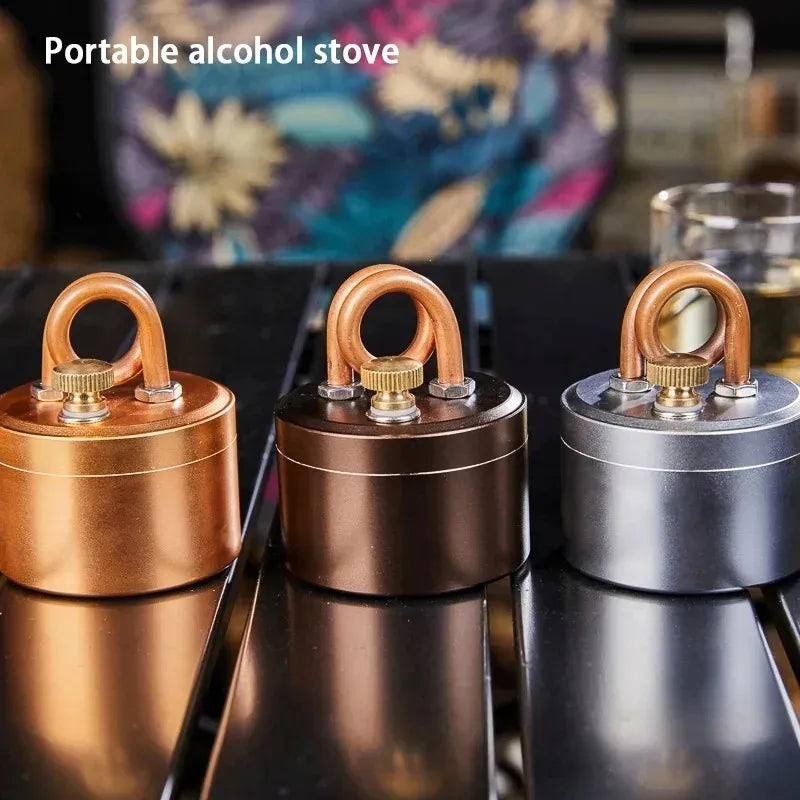🔥High-Power Portable Mini Outdoor Spirit Burner & Alcohol Stove🍵