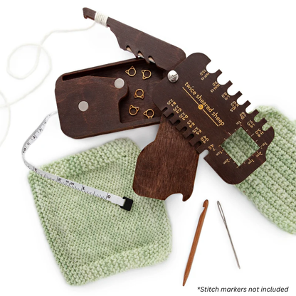 🧶 Stitch Scout 9-in-1 Multi-Tool for Knitters & Crocheters