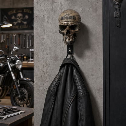 🏍️Skull Motorcycle Helmet Holder