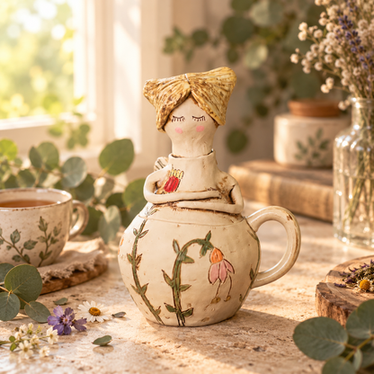 💖 Handmade Fairies Storage Jar/Mug