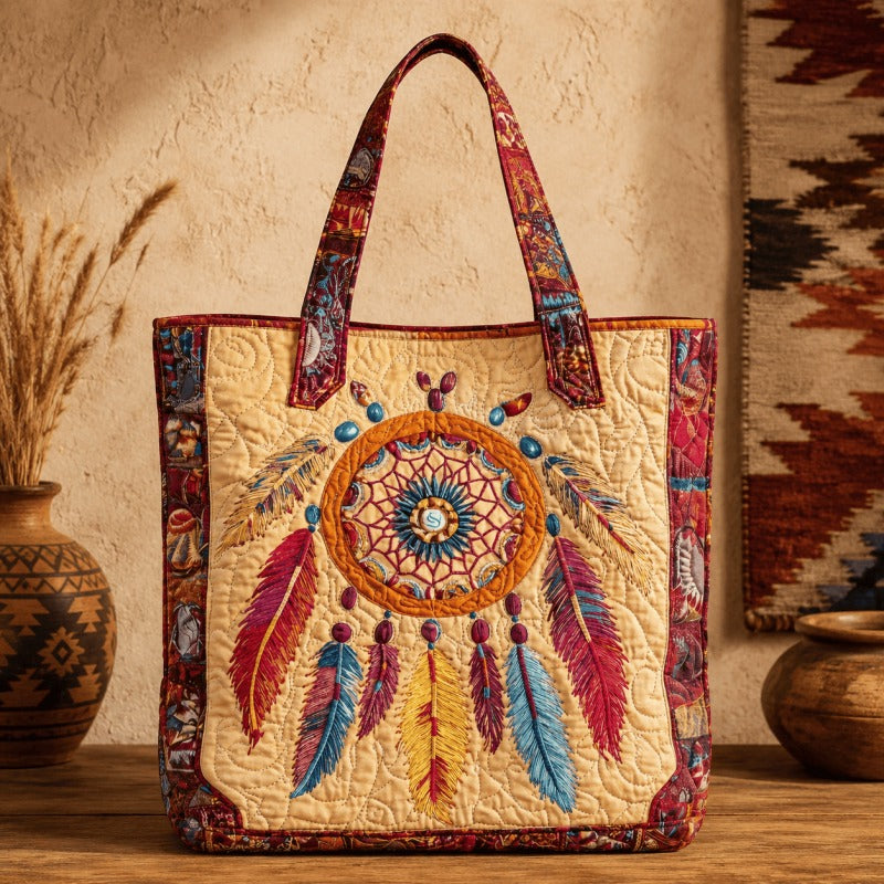🔥Last Day 49% OFF👜Handmade Native American Quilted Tote Bag