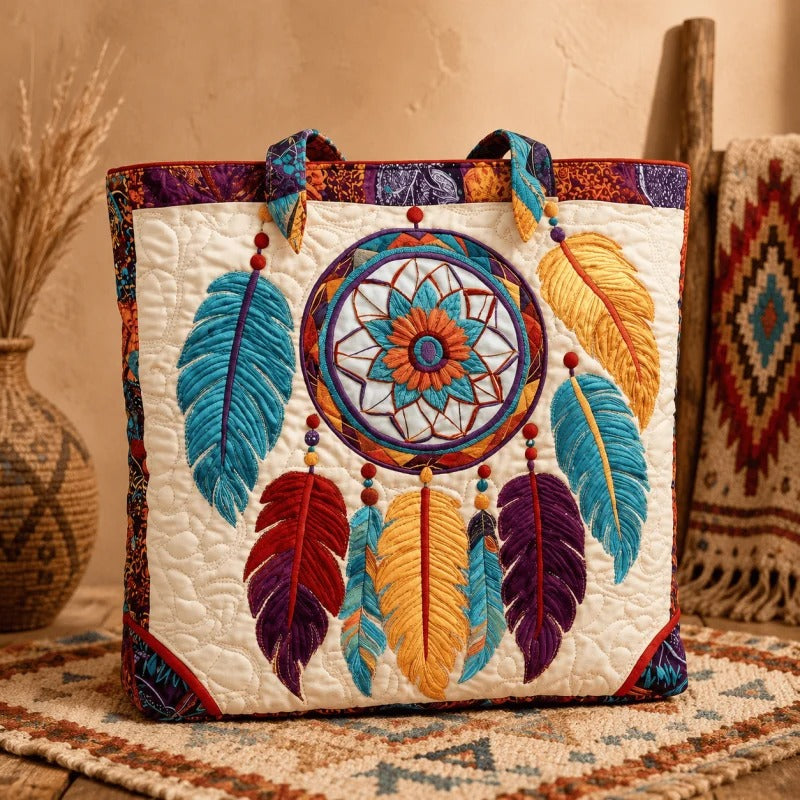 🔥Last Day 49% OFF👜Handmade Native American Quilted Tote Bag