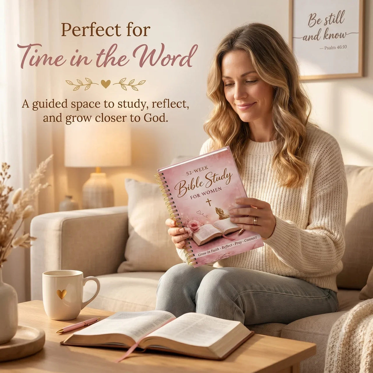 The Bible in a Year for Women: 52-Week Guided Study