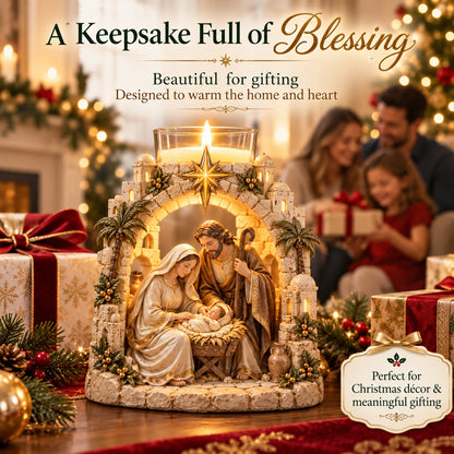 ✝️🕯️Light of Faith™ – Sacred Christian Candle Holder