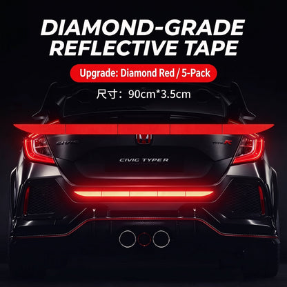🔥Last Day 50% Off-🚗Reflective Car Sticker Strips for Trunk & Rear Bumper
