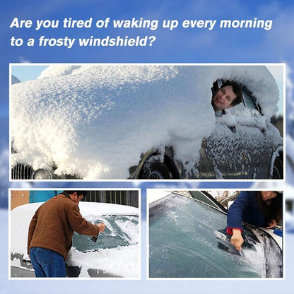 ❄️☀️ All-Season Windshield Snow & Sun Cover – Reversible Car Windshield Protector