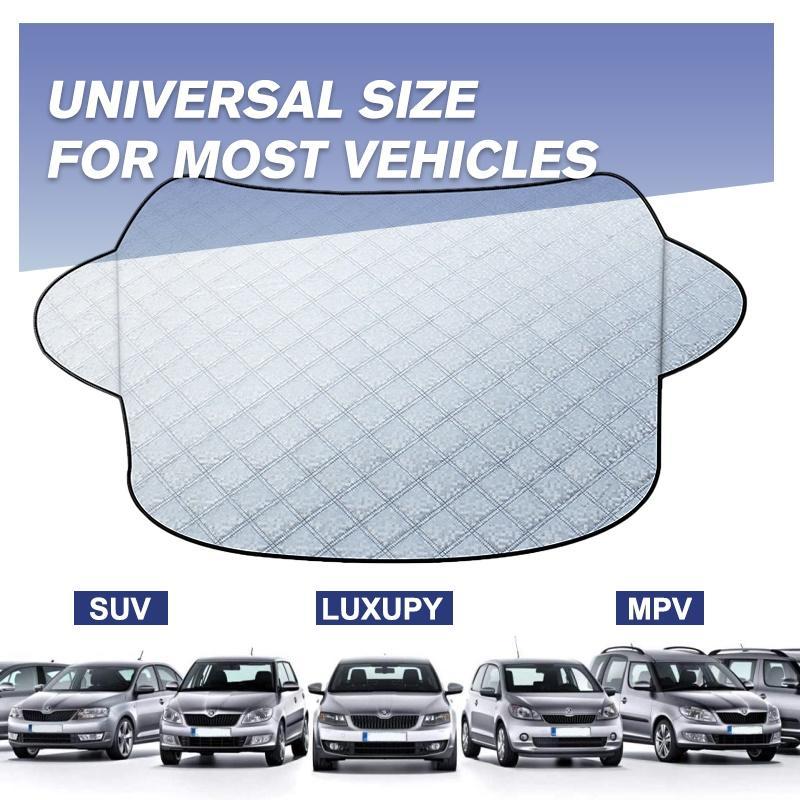 ❄️☀️ All-Season Windshield Snow & Sun Cover – Reversible Car Windshield Protector