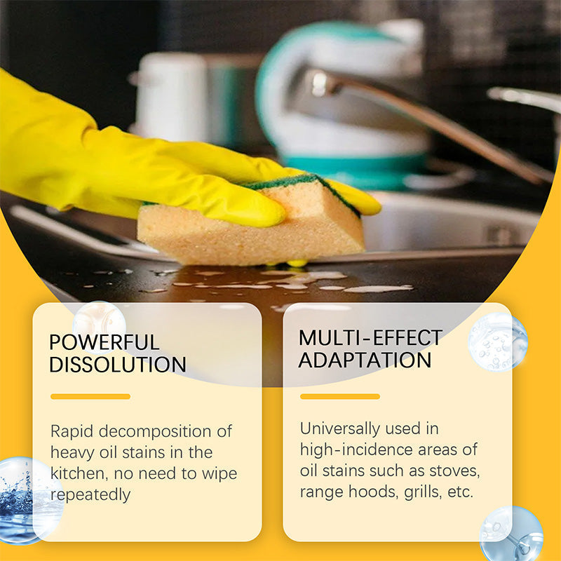 ✨ Heavy-Duty Grease Destroyer | Rapid Kitchen Degreaser Spray✨