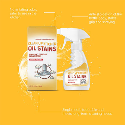✨ Heavy-Duty Grease Destroyer | Rapid Kitchen Degreaser Spray✨