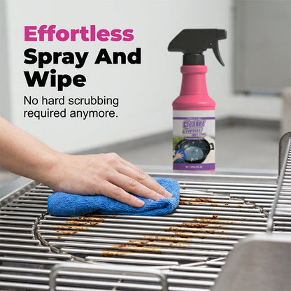 🔥🧼 The Ultimate Kitchen & Grill Cleaner - Powerful Fast-Acting Degreaser Spray🍢💦