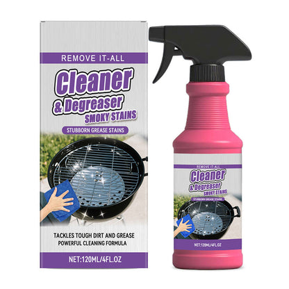🔥🧼 The Ultimate Kitchen & Grill Cleaner - Powerful Fast-Acting Degreaser Spray🍢💦