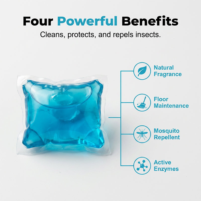💥 3-in-1 Cleaning & Pest Control Beads | Stain Remover & Bug Repellent
