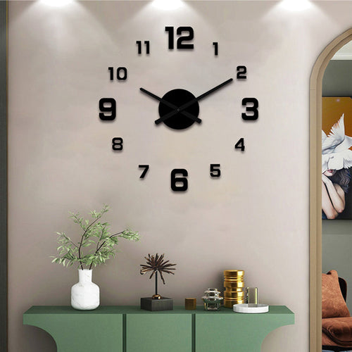 🥳⏰3D DIY Luminous Acrylic Wall Clock Set