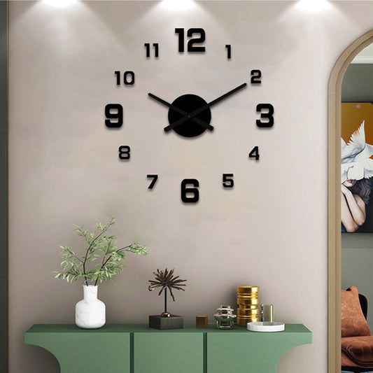 🥳⏰3D DIY Luminous Acrylic Wall Clock Set