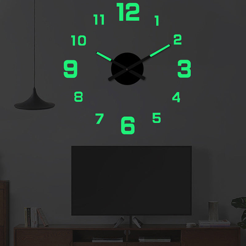 🥳⏰3D DIY Luminous Acrylic Wall Clock Set