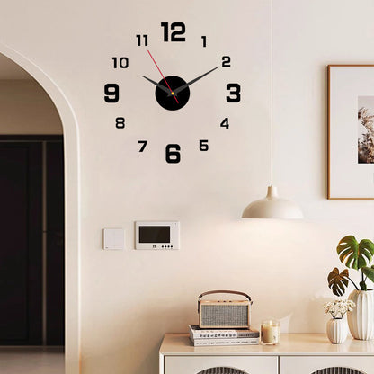 🥳⏰3D DIY Luminous Acrylic Wall Clock Set