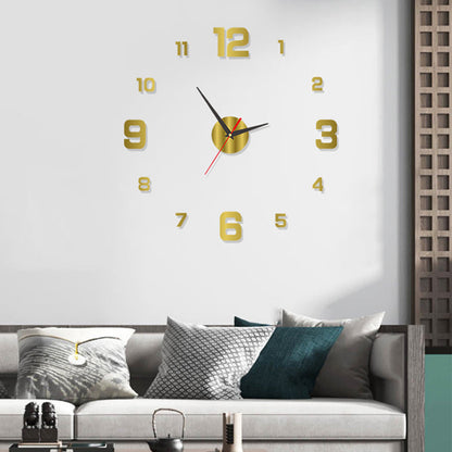 🥳⏰3D DIY Luminous Acrylic Wall Clock Set