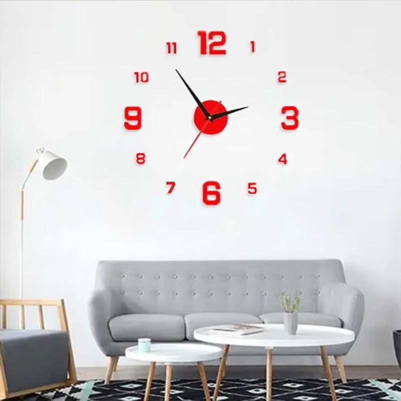 🥳⏰3D DIY Luminous Acrylic Wall Clock Set