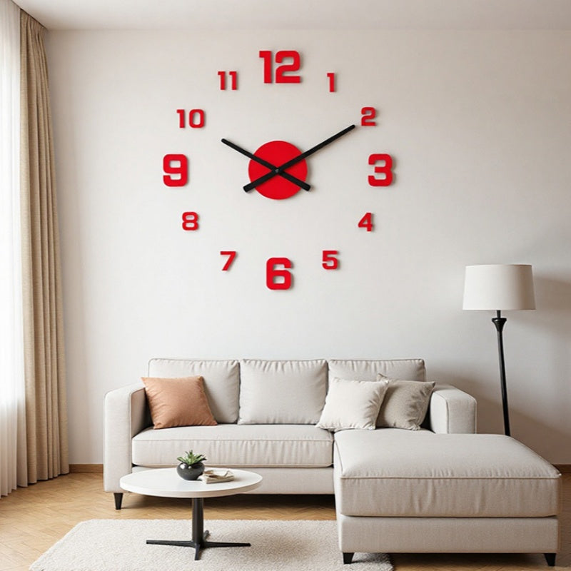 🥳⏰3D DIY Luminous Acrylic Wall Clock Set