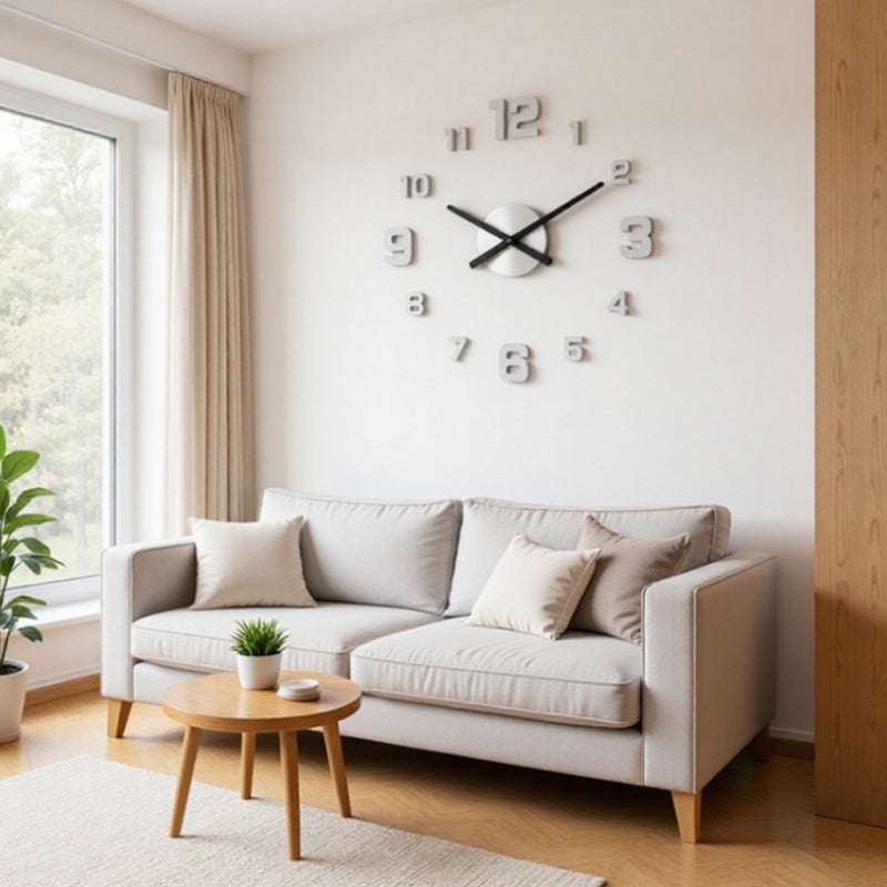 🥳⏰3D DIY Luminous Acrylic Wall Clock Set