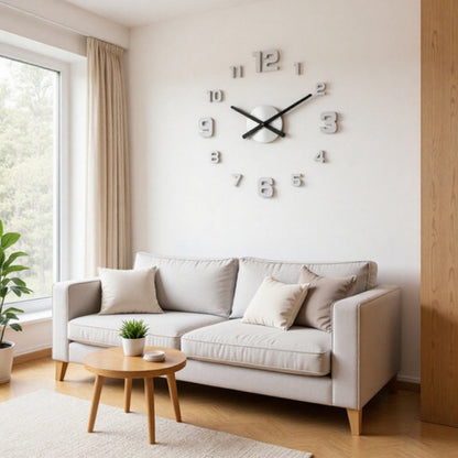🥳⏰3D DIY Luminous Acrylic Wall Clock Set