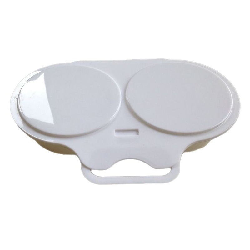 🥚🍳2-Egg Microwave Poacher -Easy Dual-Cavity BreakfastCooker 🍳