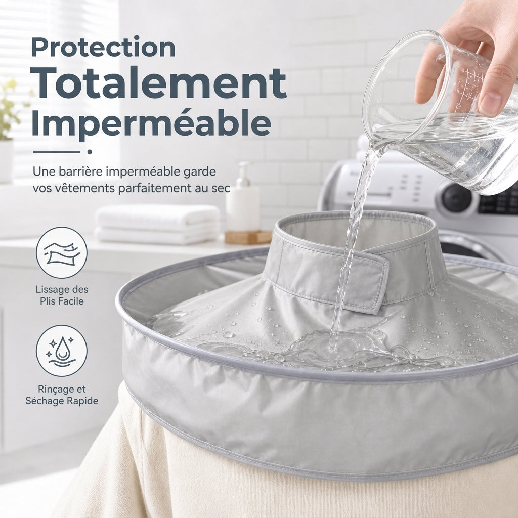 ✂️ Buy 1 Get 1 Free! Hair Cutting Cape with Hair Catcher – Umbrella Groove Design Hair Clipping Apron, Waterproof Non-Static, Foldable Home Haircut Cape for Adults & Kids