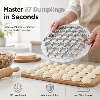 ⏳Limited-time 50% off⏰37-Hole Quick Dumpling Maker – Make 37 Dumplings at Once🥟