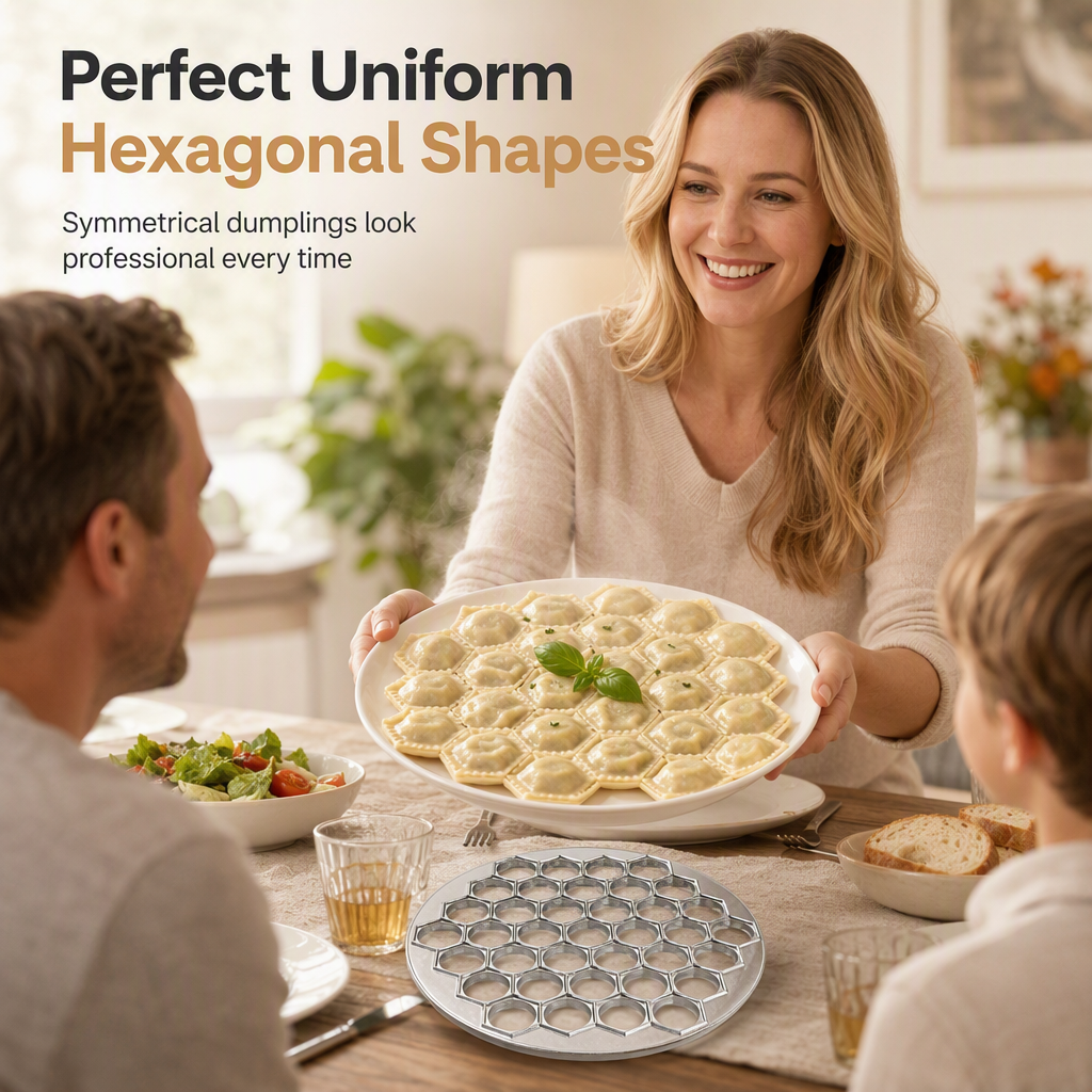 ⏳Limited-time 50% off⏰37-Hole Quick Dumpling Maker – Make 37 Dumplings at Once🥟