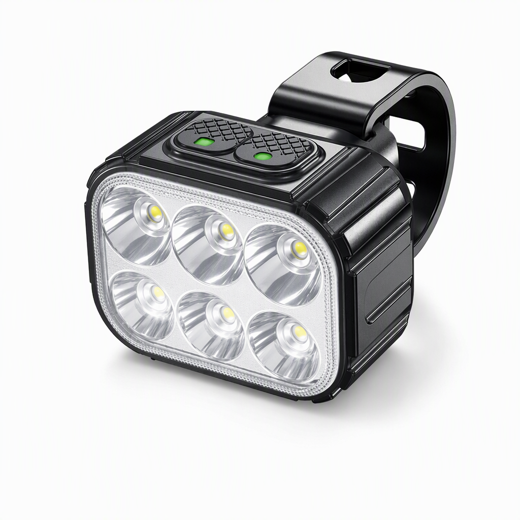 🚴💡Bright Bicycle Light Front Headlight and Rear Taillight for Mountain Bike Night Riding Safety Warning Cycling Accessories
