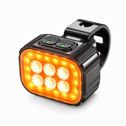 🚴💡Bright Bicycle Light Front Headlight and Rear Taillight for Mountain Bike Night Riding Safety Warning Cycling Accessories