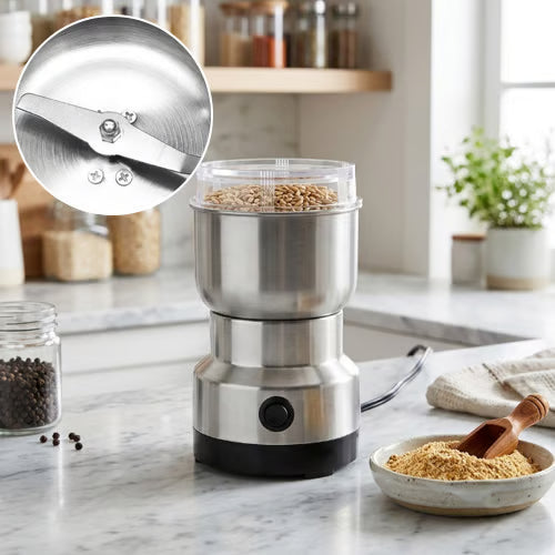 ✨ High-Speed Stainless Steel Grain Grinder✨