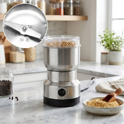 ✨ High-Speed Stainless Steel Grain Grinder✨